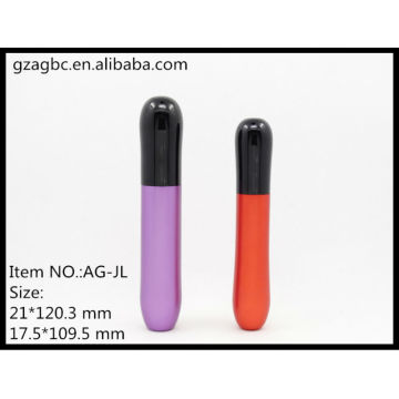 Fashionable&Empty Aluminum Special Shape Mascara Tube AG-JL, AGPM Cosmetic Packaging , Custom Colors/Logo